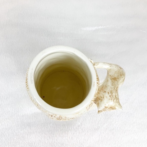 Vintage hand carved fox handle beer stein deer hunting - Picture 6 of 7